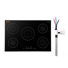 VEVOR Induction Cooktop 30inch 5 Burners Built-in Electric Stove 220V 9200W picture