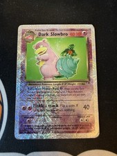 2002 Pokemon Dark Slowbro 8/110 Legendary Collection Reverse Holo Rare DMG picture