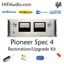 Pioneer Spec 4 rebuild restoration recap upgrade kit repair filter capacitor M75 picture