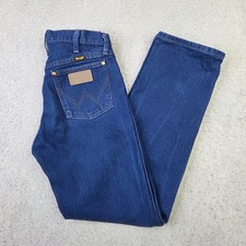 Vintage Wrangler Cowboy Cut 1013MWZPW Blue Jeans Size 29x32 Rodeo Western picture