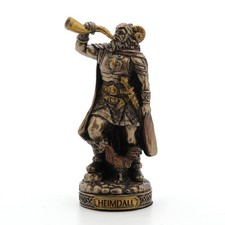 Veronese Design Norse Gods Miniature Figurine (Heimdall, Bronze) picture