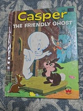 Vintage Casper  The Friendly Ghost Wonder Book Harvey Cartoon Studios 1960 picture