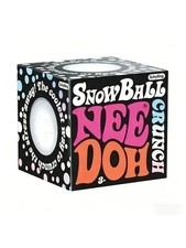 NeeDoh Snow Ball Stress Relief Squishy Crunch Sensory Fidget Toy Gift picture