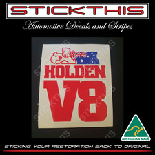 1970-1990 Decal Sticker - Suit Holden V8 Torana LH LX UC Commodore VN VG VP VQ picture