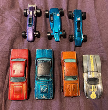 Redline Hot Wheels All Original Cougar T Bird Open Wheel Grand Prix 7 car Lot. picture