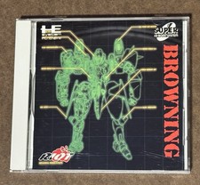 BROWNING PC Engine NEC Turbo Duo Super CD-ROM 2 Japan Import US Seller TESTED picture