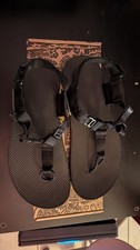 BedRock Cairn Evo PRO Men's Thong Sandals Black Polyester and Nylon Straps US M9 picture