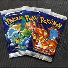 PTCG Booster Pack 11pcs 1st Edition – Charizard Collection Trading Card Game Set picture