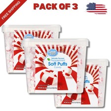 Great Value Peppermint Soft Puffs Candy, 34.5 Oz  New lowest price, 3 Pack picture