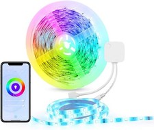 HBN Smart LED Strip Lights 16.4ft WiFi RGB LED，Works with Alexa，Google Assistant picture