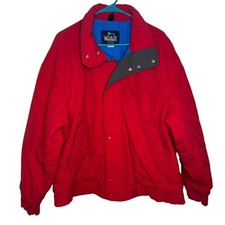 Woolrich Vintage Red Thinsulate Bomber Jacket Mens Large Made in USA Gorpcore picture