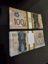 1000pcs Canadian 100 bill Replica Money Prop for Pranks & Movie Production picture