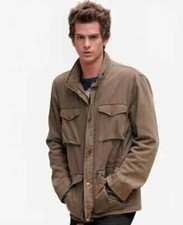 Andrew Garfield The Amazing Spider Man Peter Parker Green Jacket with Hoodie picture