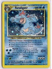 Feraligatr 5/111 Rare Neo Genesis Pokemon Unlimited Holo Near Mint picture