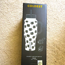 BNIB  Coldest Limitless Bottle 36oz Meow - sold out design picture