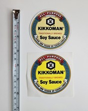 OFFICIAL NEW KIKKOMAN PROMO LOT - MAGNET STICKER DECAL SOY SAUCE BRAND LOGO picture