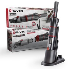 Ruvio Pro Cordless Vacuum Handheld Rechargeable Portable Cleaner Red - NEW BOX picture