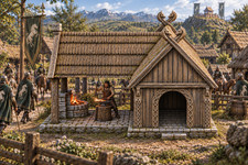 Horse Lords Blacksmith Forge 28mm LOTR  Dungeons & Dragons Terrain picture