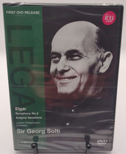Elgar Symphony No. 2, Enigma Variations (DVD) London Phil, Solti / NEW picture