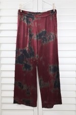 SOFT SURROUNDINGS NWT $118 Wide Leg Full Length Tie Dye Pants Size Small picture