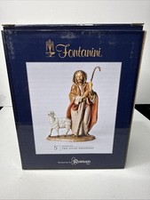 Fontanini The Good Shepherd with Sheep Italian Nativity Village Figurine picture