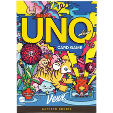 UNO Artiste Vexx Deck - JFV37 Artist Series Card Game Mattel Games picture