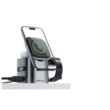 Acefast 6-In-1 80W Foldable Gan Wireless Charging Station For Iphone 17/16/15 picture