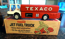 Old Vintage Original Texaco Jet Fuel Truck With Box 1960s picture
