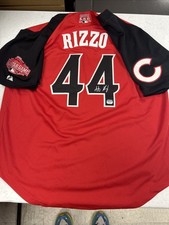 ANTHONY RIZZO CHICAGO CUBS SIGNED 2015 ALL STAR GAME JERSEY FANATICS AUTHENTIC picture