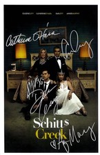 SCHITT’S CREEK Signed Poster 11x17 Eugene Levy, Dan Levy, Catherine Ohara picture