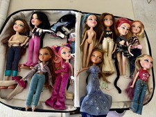 Vintage Bratz Doll Lot of 10 with Carrying Case Rare Y2K Lilani, Yasmin, Cloe picture