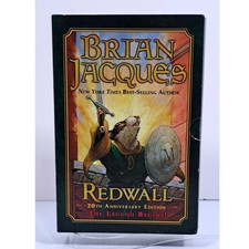 Brian Jacques Redwall 20th Anniversary Edition Box Set 3 Books No Trading Cards picture