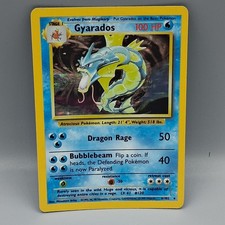 Pokémon Gyarados 6/102 Holo Rare 1999 Wizards Of The Coast picture
