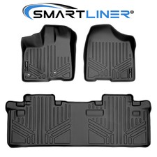 SMARTLINER Custom Fit Floor Mats Liner Set OEM TPE 2013-2020 Sienna 8 Passenger picture