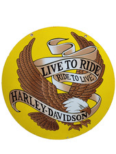 VINTAGE HARLEY DAVIDSON PORCELAIN SIGN OLD 30