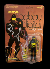 RZA Signed Bobby Digital Wu Tang Clan ReAction Figurine JSA picture