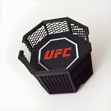 UFC MMA Black Octagon Coasters 3D Printed picture