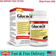 Glucocil 30-Day Supply 120CT – Premium Blood Sugar Support – 2+ Million Sold – S picture
