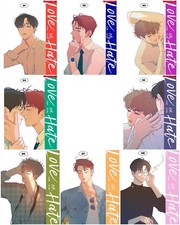 Love or Hate Vol 1~8 Whole Set Korean Webtoon Book Comics Manga Manhwa BL picture