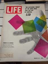 March 25 1966 - Life Magazine - LSD The Exploding Threat Mind Drug Timothy Leary picture