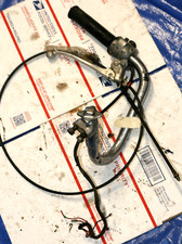 1972 Kawasaki MT 75 OEM RH HANDLE BAR W/BOLT'S/ THROTTLE picture