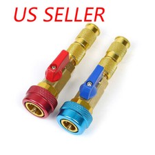 HVAC AC R134A R12 Valve Core High & Low Pressure Quick Remover Install Tool Set picture