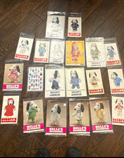 Vintage Snoopy, wardrobe belles wardrobe, empty package, Card lot peanuts ￼ picture