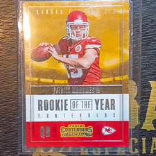 Panini 2017 Contenders Patrick Mahomes II ROY Contenders RY-3 picture