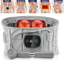 Inflatable Heating Massage Decompression Belt Lumbar for Lower Back Pain Relief picture