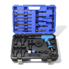 27PCS Air Hammer Kit,2500 BPM Pneumatic Hammers Chisels Set w/Carry Case picture
