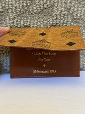 Vintage MCM Wallet 1993 New York Flagship Store Opening made in Germany Munich picture