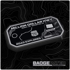 Million Dollar Highway Road Badge (Ouray, CO - Silverton, CO) picture