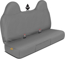 1999-2007 Ford F250 F350 F450 F550 Caterpillar Custom Fit Bench Seat Cover Gray picture