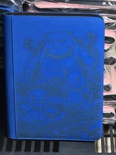 Pokémon Blastoise Wartortle And Squirtle Laser Engraved 360 SLOT Ringless Binder picture
